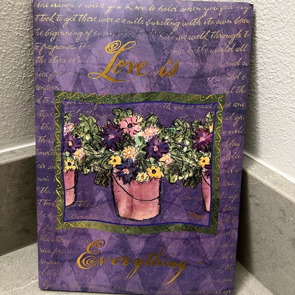 Flavia Bella Vista Vintage Stationery Love Is Everything Passion Of The Soul - Picture 1 of 12